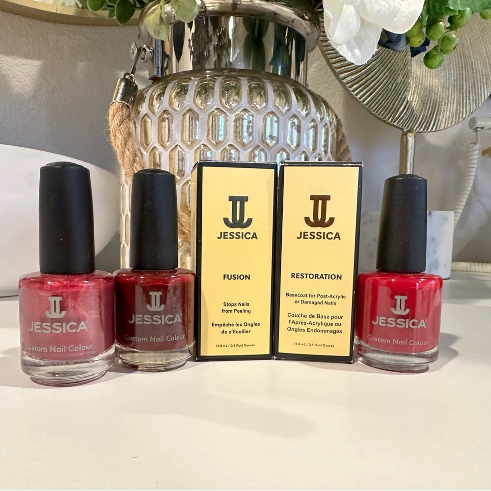 Jessica Nail Care/Recovery / Nail polish Kit 5 pc